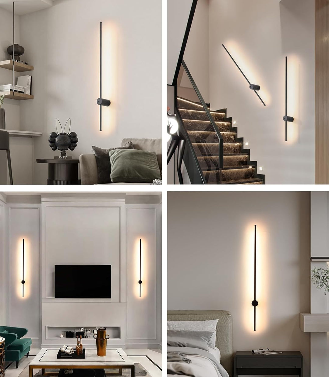 GlowFlex™ Wireless Wall Sconce Set of 2