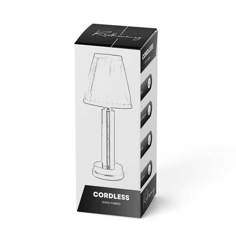 Doku Fabric Cordless Table Lamp – Redhoumy