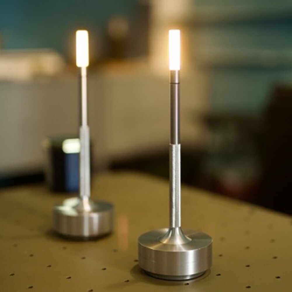 Creative Candle Table Lamps Dimmable