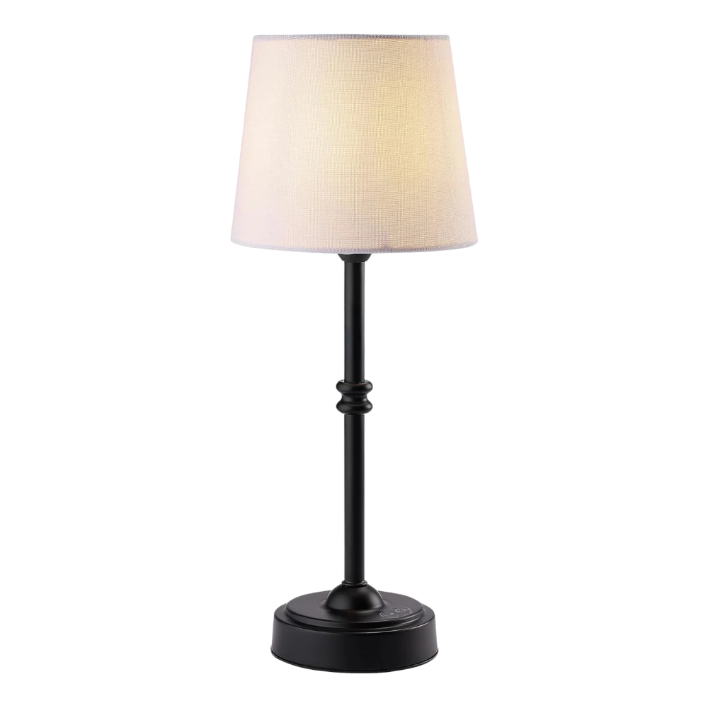 LED Retro Fabric Cordless Table Lamp