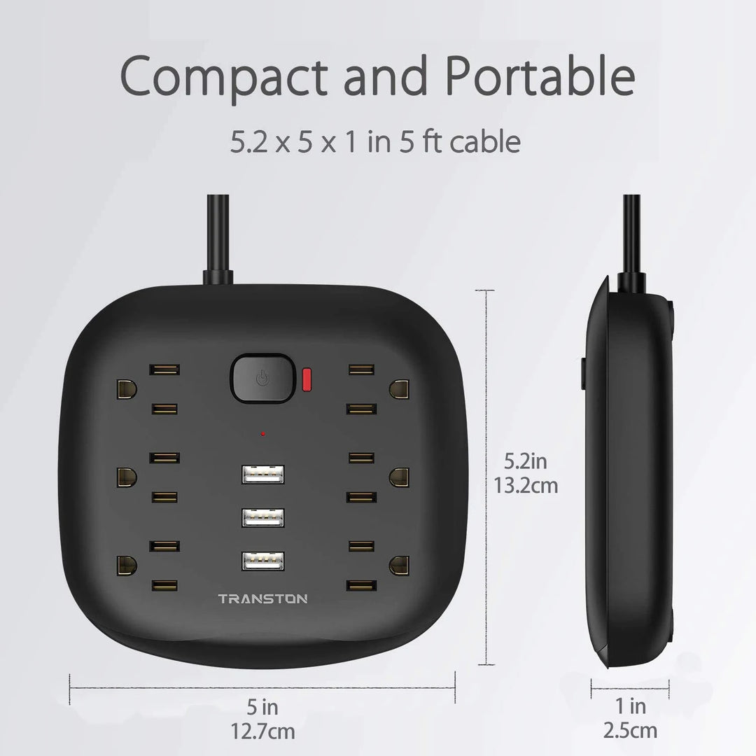 6 Outlets Number Smart Power Hub