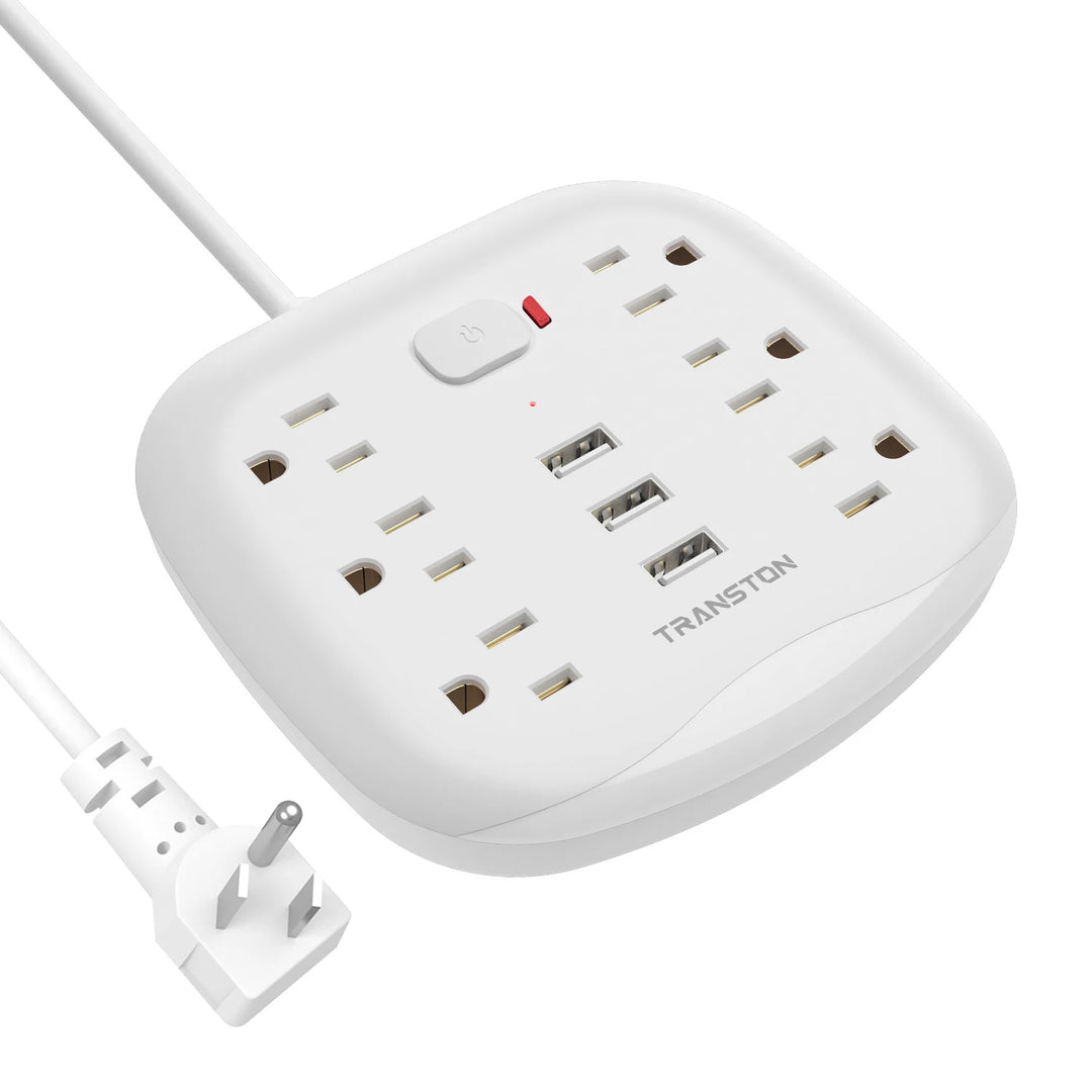 6 Outlets Number Smart Power Hub