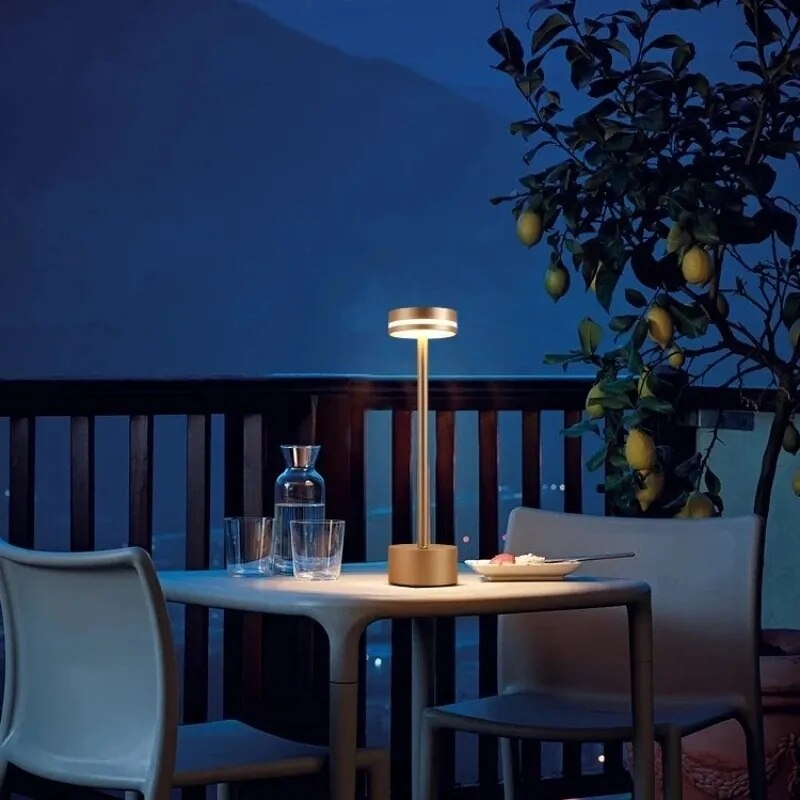 Stellar Nightlight: The Café's Cozy Touch