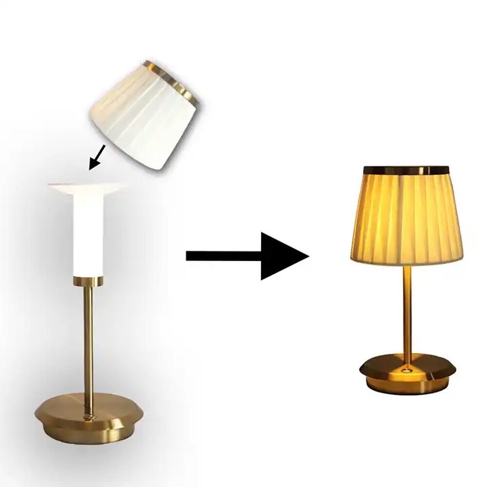 Vintage Touch-Sense Table Lamp