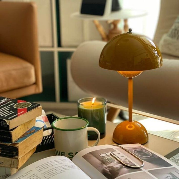 Brulee Modern Cordless Table Lamp